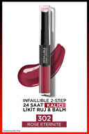 Loreal Paris Infaıllable Ruj 302 Rose Eternite