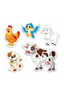 Oyuncak Baby Puzzle Çiftlik Hayvanları CRCL020