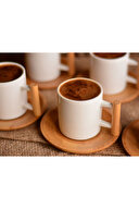 Bambum Aron Kahve Fincan Seti 6 Kişilik B1400