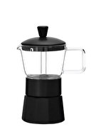 Taşev Stone Cam Moka Pot 6 Fincan