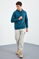Tommy Life Erkek Sweatshirt 88018 ZUMRUT