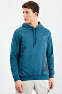 Tommy Life Erkek Sweatshirt 88018 ZUMRUT