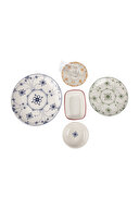 Aryıldız Aster Porselen Kahvaltı Takımı 25 Parça