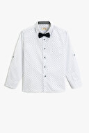 Koton Erkek Çocuk Gömlek 3SKB60015TW