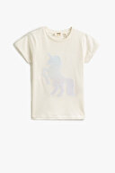 Koton Kız Çocuk Tişört 3SKG10053AK