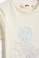 Koton Kız Çocuk Tişört 3SKG10053AK