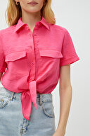 Koton Kadın Gömlek 3SAK60001EW304