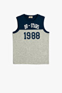 Koton Erkek Çocuk Atlet 3SKB30006TK