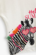 Koton Kız Çocuk Tişört 3SKG10147AK