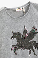 Koton Kız Çocuk Tişört 3SKG10167AK