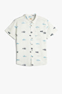 Koton Erkek Çocuk Gömlek 3SKB60042TW