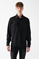 Mavi Erkek Oversize Gömlek M0210413-900