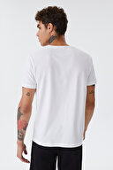 Loft Erkek Tişört LF2030491 WHT