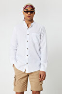 Loft Erkek Gömlek LF2014781 WHT