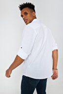Loft Erkek Gömlek LF2027896 WHT