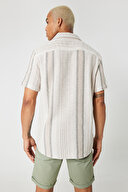 Loft Erkek Kısa Kol Gömlek LF2031472 ECR