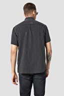 Loft Erkek Kısa Kol Gömlek LF2022970 BLK