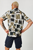 Loft Erkek Kısa Kol Gömlek LF2032154 KHA