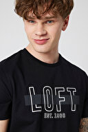 Loft Erkek Tişört LF2028000 BLK