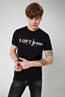 Loft Erkek Tişört LF2032049 BLK