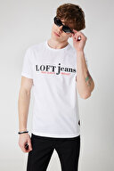 Loft Erkek Tişört LF2032049 WHT
