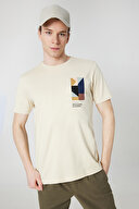 Loft Erkek Tişört LF2031449 BEI