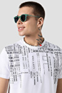 Loft Erkek Tişört LF2031667 WHT