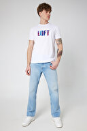 Loft Erkek Tişört LF2031895 WHT