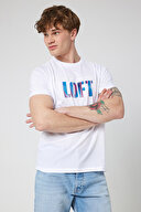 Loft Erkek Tişört LF2031895 WHT