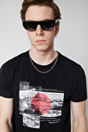 Loft Erkek Tişört LF2031644 BLK