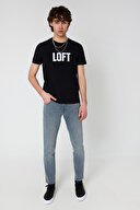 Loft Erkek Tişört LF2031896 BLK
