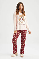 Defacto Kadın Pijama Takımı Y2835AZTR