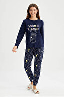 Defacto Kadın Pijama Takımı Y2832AZTR