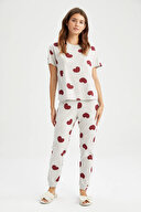 Defacto Kadın Pijama Takımı Y2834AZTR