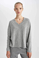 Defacto Kadın Pijama Üstü Y2806AZTR