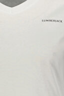 Lumberjack Kadın Tişört BASIC CT126 BEYAZ