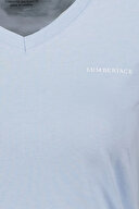 Lumberjack Kadın Tişört BASIC CT126 MAVİ