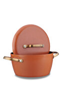 Korkmaz Vintage Tencere Seti 5 Parça Taba