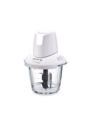 Korkmaz Pro Magic 4 Bıçaklı Vanilya/Krom Cam Doğrayıcı