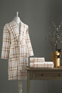 Özdilek Weave Kadife Şal Yaka Bornoz S/M Beden