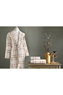 Özdilek Weave Kadife Şal Yaka Bornoz S/M Beden