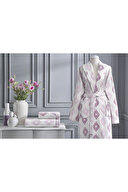 Özdilek Bouche Şal Yaka Kadife Bornoz L Beden