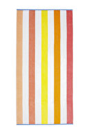 Özdilek Cannes Stripe Kadife Plaj Havlusu 90x180