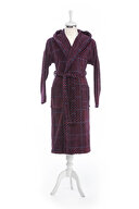 Özdilek Hawai Maro Kadife Kapüşonlu Bornoz XXL Beden