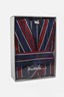 Özdilek Hawai Marin Kadife Şal Yaka Bornoz L Beden