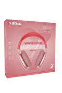 Sunix bt Kulaküstü kulaklık blt27 pembe