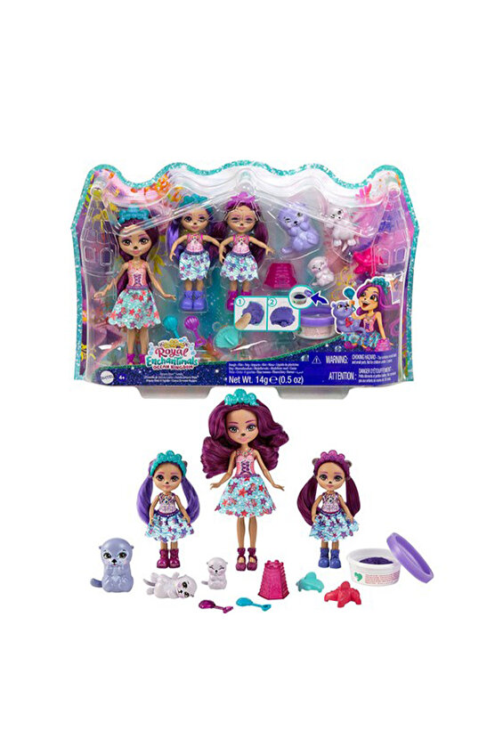 Oyuncak Görkemli Enchantimals Okyanus Krallar Aile Serisi HCF94 Oyuncak Görkemli Enchantimals Okyanus Krallar Aile Serisi HCF94