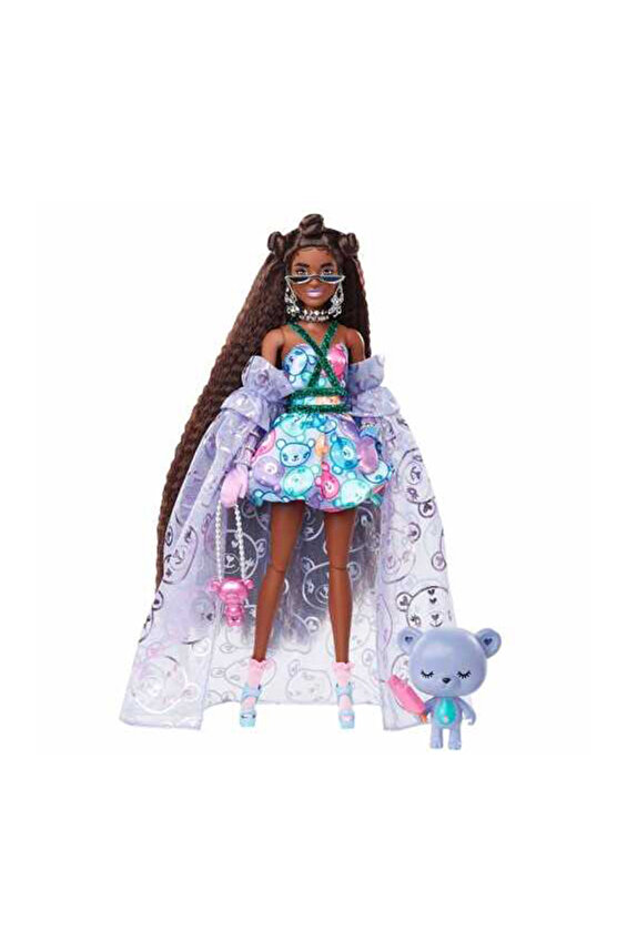 Barbie Extra Fancy - Mor Kostümlü Bebek Barbie Extra Fancy - Mor Kostümlü Bebek