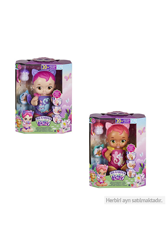 Oyuncak My Garden Baby Sesli ve Aksesuarlı Yavru Kedi Bebeğim HHP27