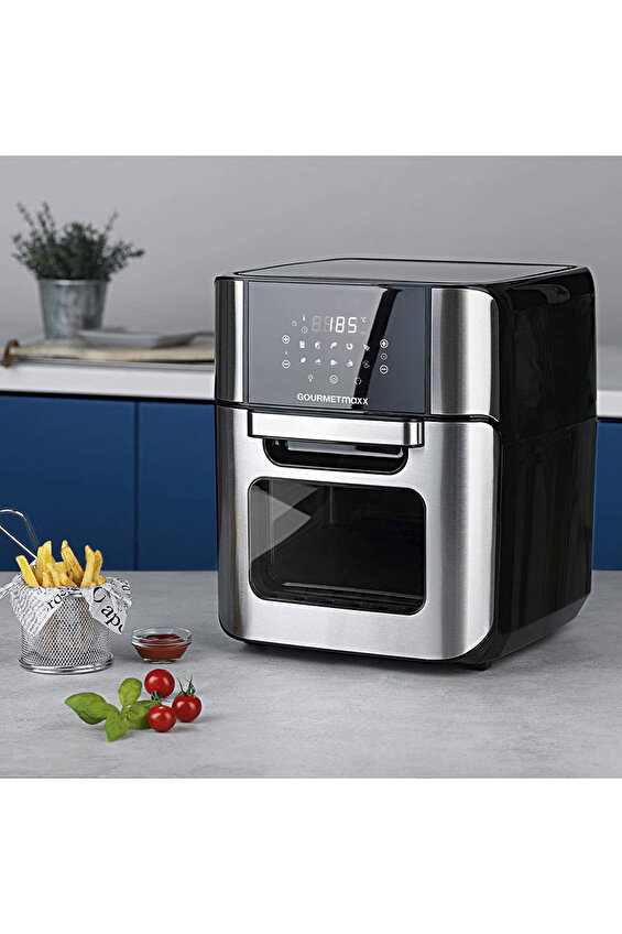 Gourmetmaxx Dijital Xxl Sıcak Hava Fritözü Air Fryer 12 Litre Gourmetmaxx Dijital Xxl Sıcak Hava Fritözü Air Fryer 12 Litre
